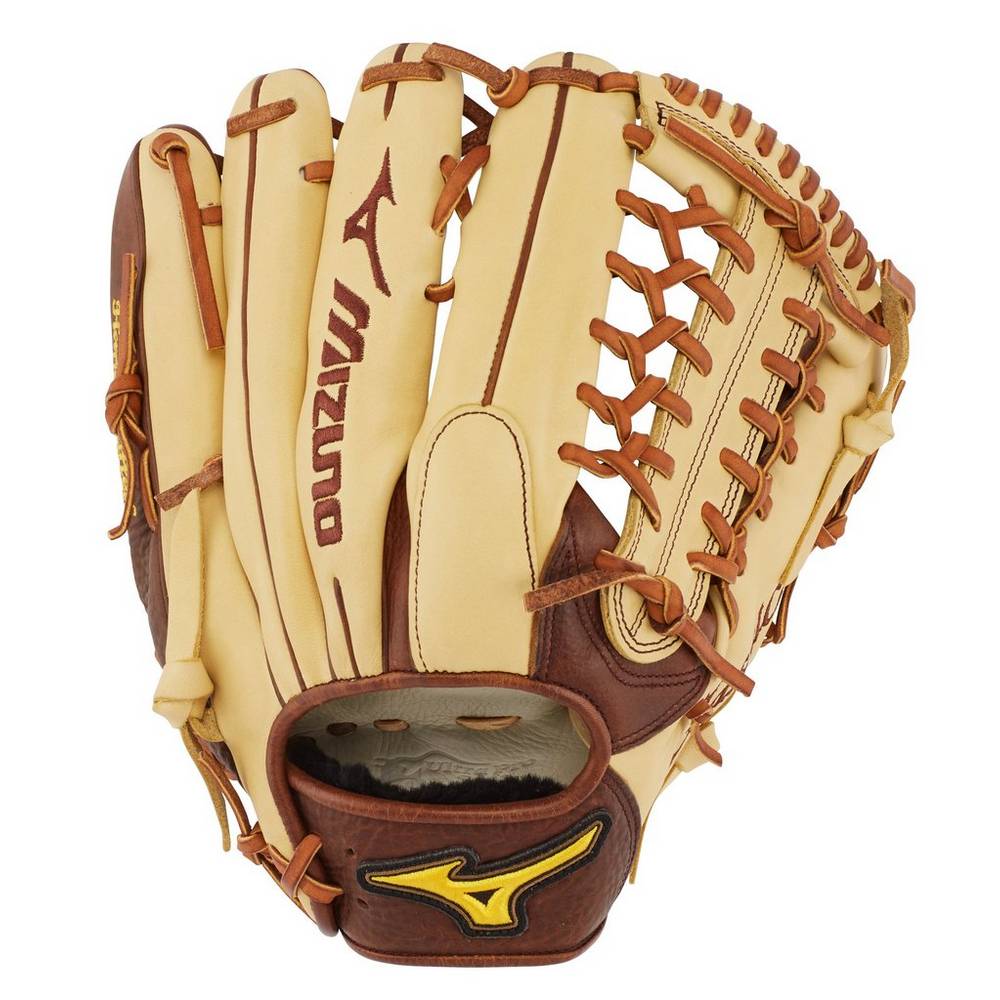 Guanti Mizuno Baseball Classic Pro Soft Outfield 12.75" Uomo - khaki - 48925-ITMO